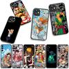 Anime Nami Luffy Zoro One Pieces Phone Cover for Apple iPhone 17 16 11 Pro XS Max XR 6 7 8 Plus 16E SE 2020 Air 5 SE2 Case