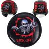 Stylish Skeleton Spare Tire Cover For 1/10 Rc Crawler Wrangler Traxxas Trx-4