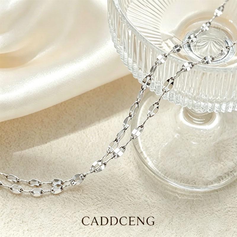 18K Rose Gold Titanium Steel O-Chain Necklace & Bracelet Set