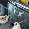 4PCS Car Audio Disassembly and Modification Key Tool Stereo Key Car Interior CD Host Key Maintenance Tool Car Hand Tools