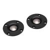 2 Pcs 2 Inch Tweeter Speakers 20W 52mm Ti Diaphragm Dome Tweeter for Car Home Sound System Black