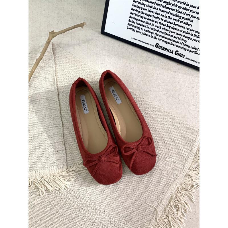 

Нежные балетки женские туфли на плоской подошве французские ретро мягкие серебристые новые китайские красные туфли весенние маленькие ароматные ветряные женские туфли 39