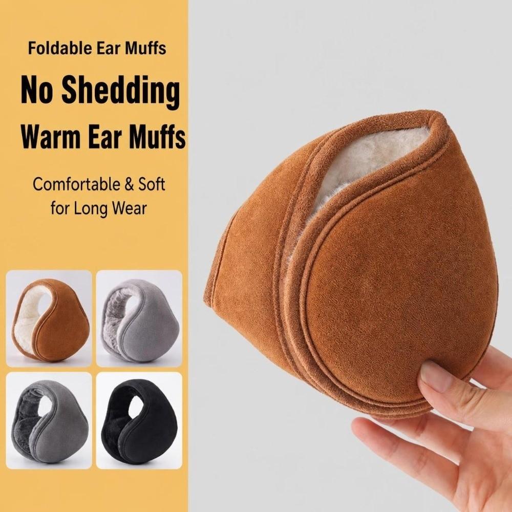 Plush Velvet Ear Muffs Warm Winter Earmuffs New Thicken Ear Covers Men Women