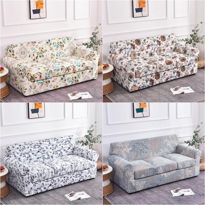 Bohemia Sofa Cover Stretch Spandex Sofa Slipcovers Washable Couch Covers For Living Room With Seat Cushion Cover