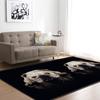 Cute Pet Dogs Living Room Carpet Large 3D Shapi Carpets for Bedroom Kids Play Room Mats Memory Foam Anti-Slip Bathroom Mat