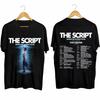 Camiseta The Script Satellites World Tour 2026 Camiseta para Fã da Banda The Script