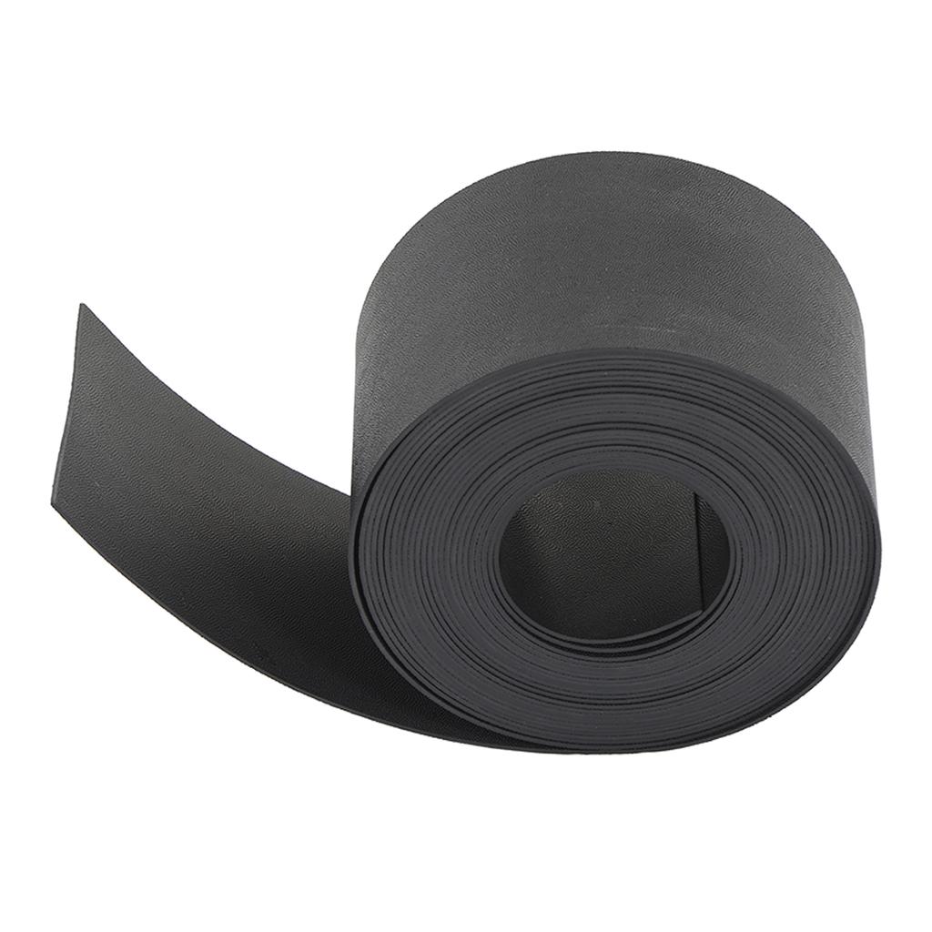 Landscape Edging PE Garden Edging Border Black 12cm Width 10m Length 2mm Thickness for Outdoor