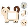 Cartoon Wood Photo Frame Creative Photo Display Rack Photo Collection Frame  Home Decoration