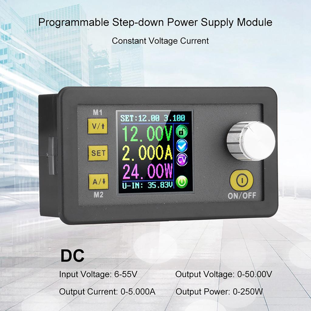 DPS5005 Constant Voltage Programmable Step Down Power Supply Module Color LCD Buck Converter