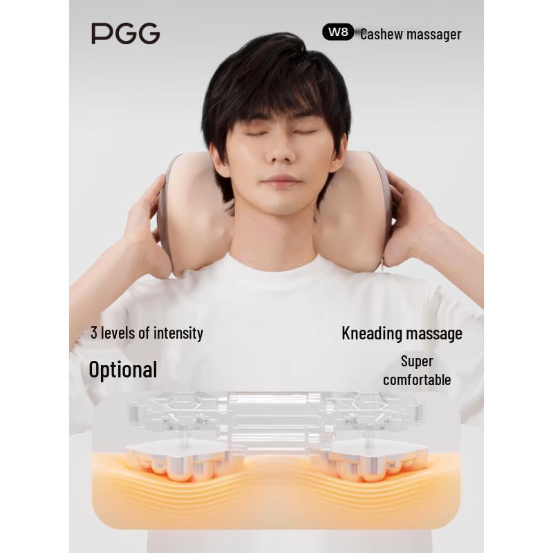 PGG W8 Rechargeable Full Body Kneading Massage Pillow