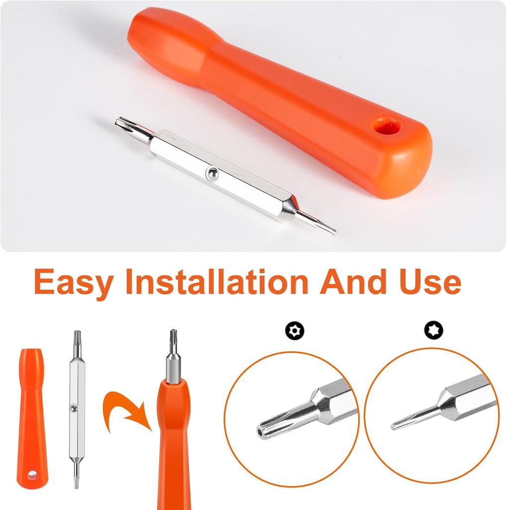 Schroevendraaier voor Videodeurbel, Dubbelzijdige Schroevendraaier Tool voor Vervanging van Camera Videodeurbel, Batterijwissel