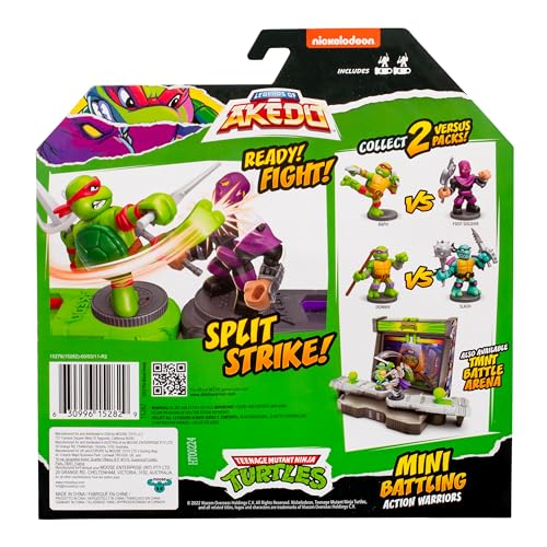 AKEDO TMNT S3 Versus Pk Raphael Vs Foot Soldier