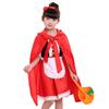 Halloween Little Red Riding Hood Dress Princess Dress Christmas Costume Children's Show Prom Dress