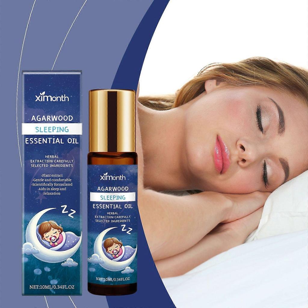 Ximonth Lavender Sleep Essential Oil Mild Plant Ingredients Daily Massage Before Going To Bed Comfortable Body Treatment Oil