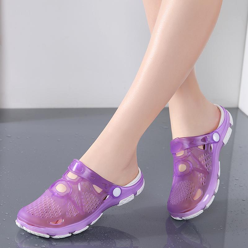 Sandales pour femmes, tongs, chaussures plates, chaussures de plage, chaussures d'eau à séchage rapide, sandales d'été