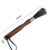 IMEEA Coffee Mill Brush, Cleaning Brush, Kitchen Brush, Espresso Brush, Cleaning Brush, Stiff Bristles, Wood Handle, Walnut Wood