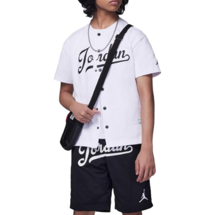 Jordan Unisex T Shirts Crew Neck Moderate HM4747-100
