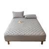 Class A Quilted Cotton Mattress Protector - Thick, Soft, Breathable, Dustproof, Non-Slip Full Cover