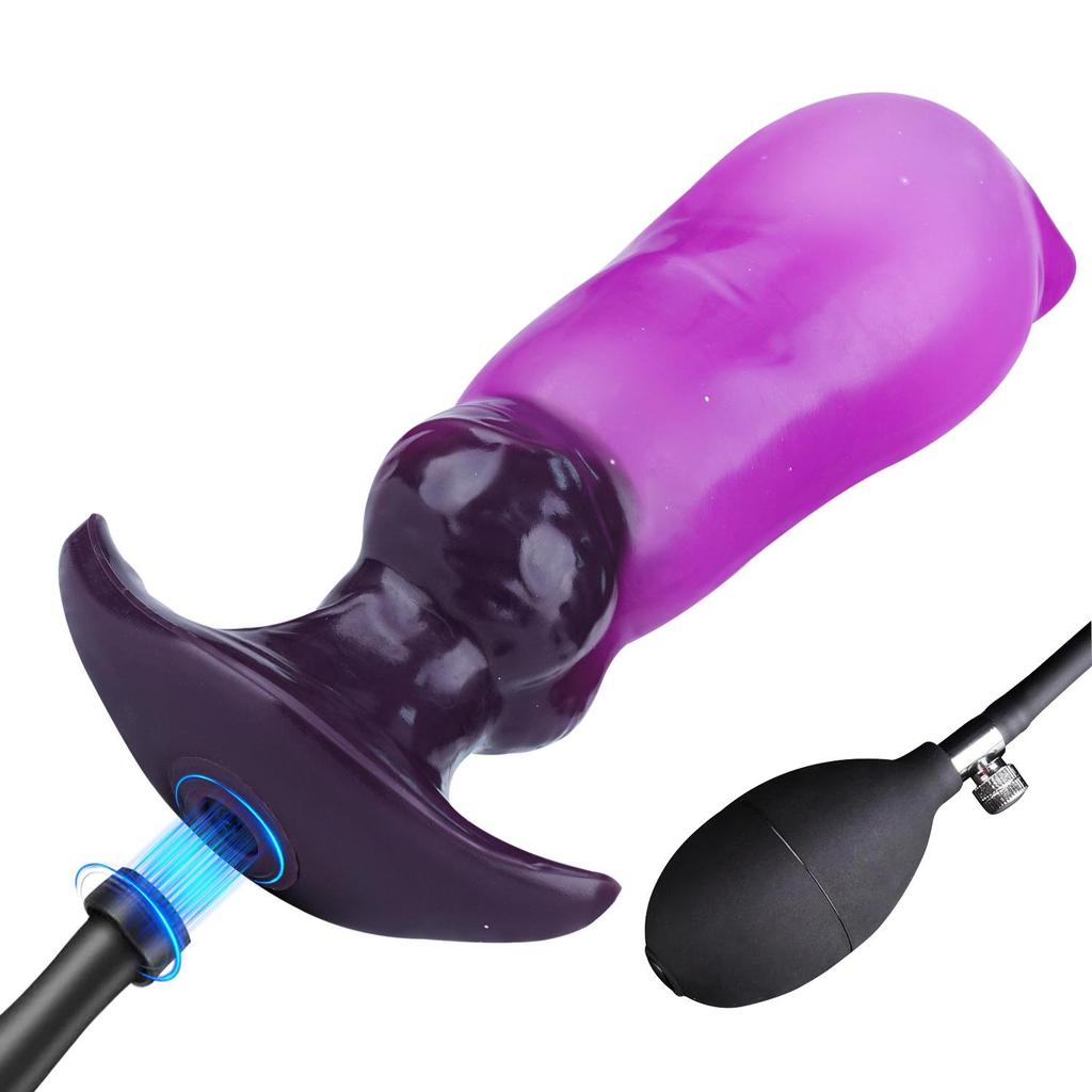 Silicone Magnetic Charging G-spot Dilator Anal Plug