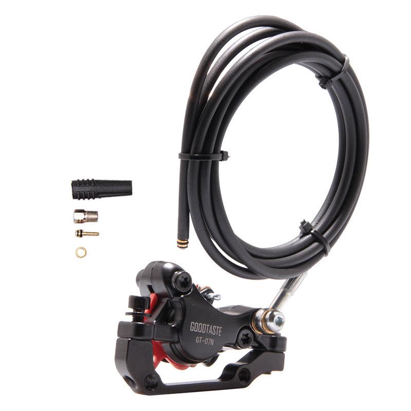 Right Disc Rear Brake Caliper Base A 160 B 140 Hydraulic Lower Pump Electric Bike Custom Tubing Length Riding Accessories