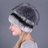 Rabbit hair hat female winter fashion Rex rabbit hair winter warm imitation fox hair hat ear protector thickened adult
