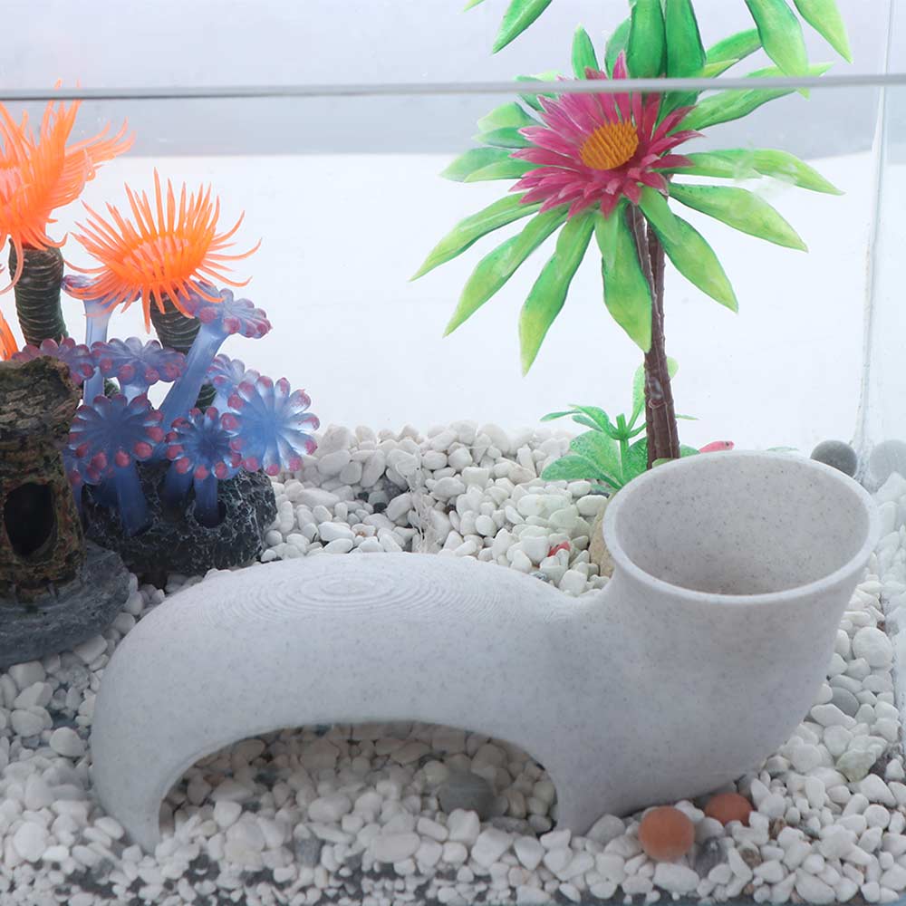 Plastic Aquarium Underground Tunnel 3D Printing Fish Breeding Nest  Aquarium Setup