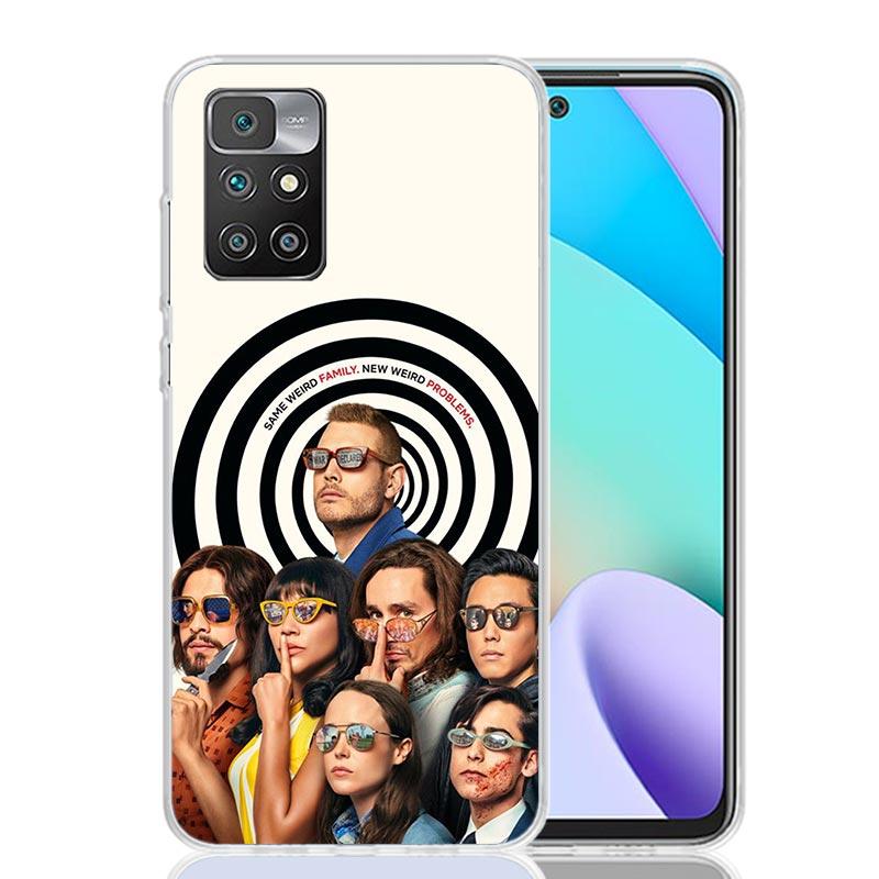 The Umbrella Academy Case Phone Cover for Xiaomi Redmi 13 13C 14C 12 12C 10 10C 10A 9 9C 9A 9T 8 8A 7 7A 6 Pro 6A K70 K60 K40 K2