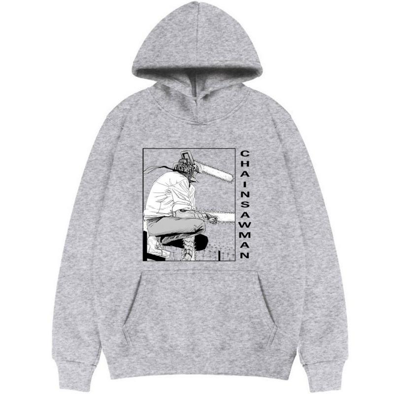 Denji Chainsaw Man Men Fashion Hoodies Men Women Hooded Sweatshirts Casual Pullovers Autumn Boys Girls Streetwear Hoodie