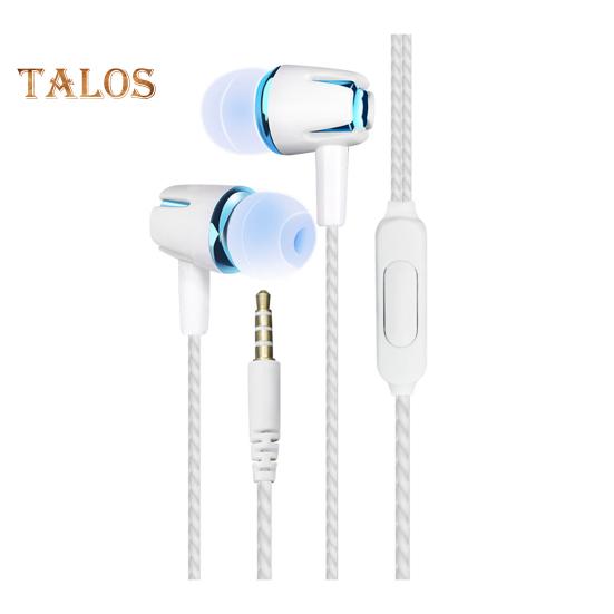 Wired Headphones Ergonomic In-Ear Design Noise-Cancelling Smart Wire Control Ultralight Universal High Clarity In-Ear Gaming Earphones