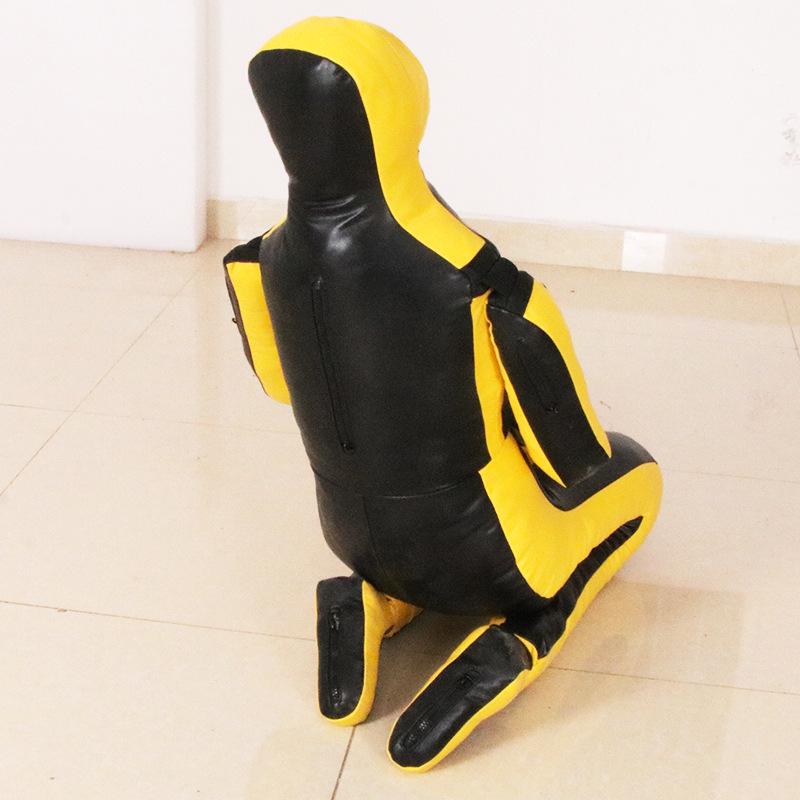 Brazil UFC BJJ Judo Wrestling Leather Sparring Dummy for Lock/Choke Techniques and Sanda Training