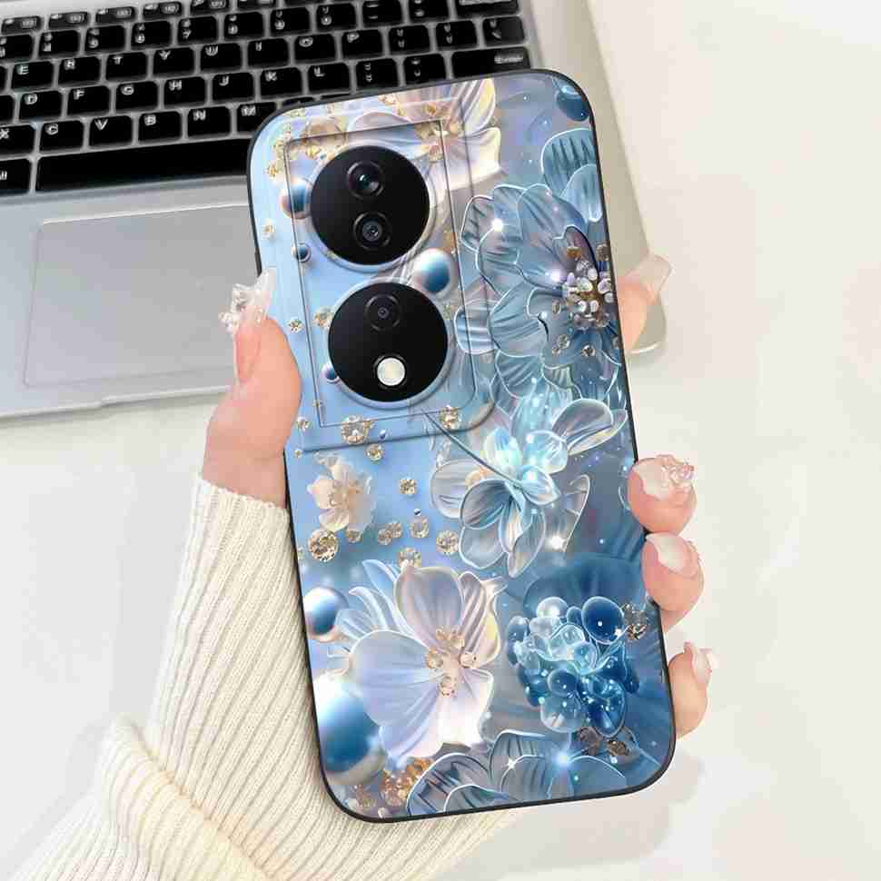 For Honor X7b 4G 5G CLK-LX1 Case Fashion Cute Butterfly Rabbit Soft Silicone Cover For Honor X7b CLK-LX2 CLK-LX3 Phone Cases