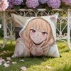 Anime D-Dress-Up D-Darling Cushion Cover Home & Car Dual-Scene Pillow Cover: Reversible for Premium Comfort