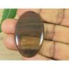 30X48X04MM Natural Honey Dendrite Oval Shape Cabochon Loose Gemstone 63Cts. SK-3449