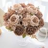 Artificial Peony Mix Flowers for Wedding Decoration, Bride Bouquet, Classroom Decor, Home Vase, Garden, Party, Birthday Event, Valentine Day
