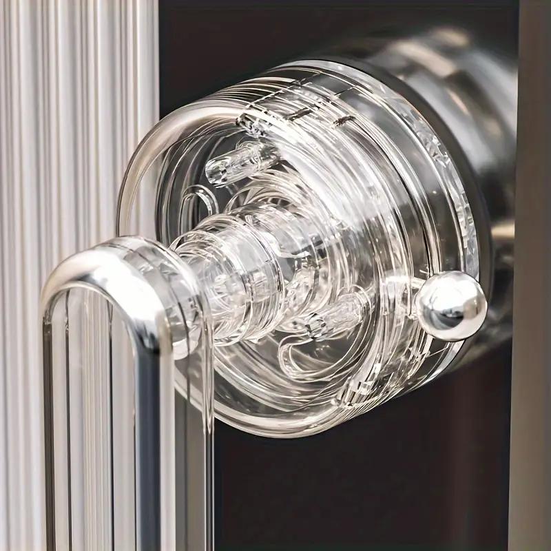 1 st Sugkopp Glasdörrhandtag Fri Stansning Badrum Skjutdörr Starkt Ledstång Fönster Skåpdörr Kylskåpshandtag