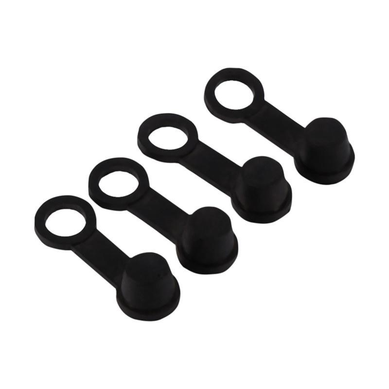 8Pcs Brake Caliper Bleed Nipple Screw Dust Cap Cover For Most 8mm Car/&Motorcycle