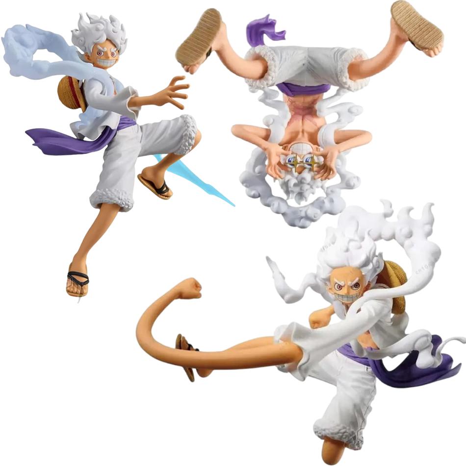 Original Bandai Anime One Piece Banpresto Koa Artist Luffy King Gear 5 Figuren Modell Spielzeug Ornament Weihnachtsgeschenk Auf Lager