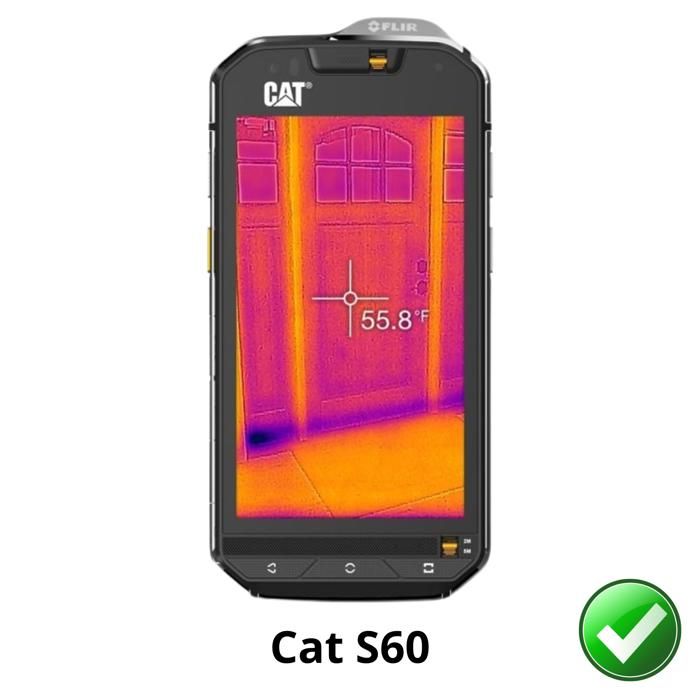 Displayschutzfolie - Phonillico - Cat S60 - 2er-Pack - Ultradünn - Kratzfest