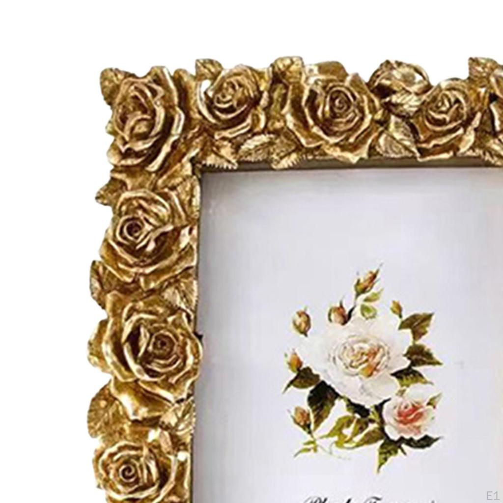 Wedding Photo Frame Rectangular Design for Thanksgiving Table Accessory