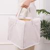 Multifunctional Triangular Space Saving Hanger Organizer Bag with Handle Waterproof Portable Storage for Clothes