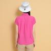 French Sleeve Shirt for Kazaana Mesh Golf C25134209 S [Callaway] Women's (Suitable Setup) / / 1092_Pink