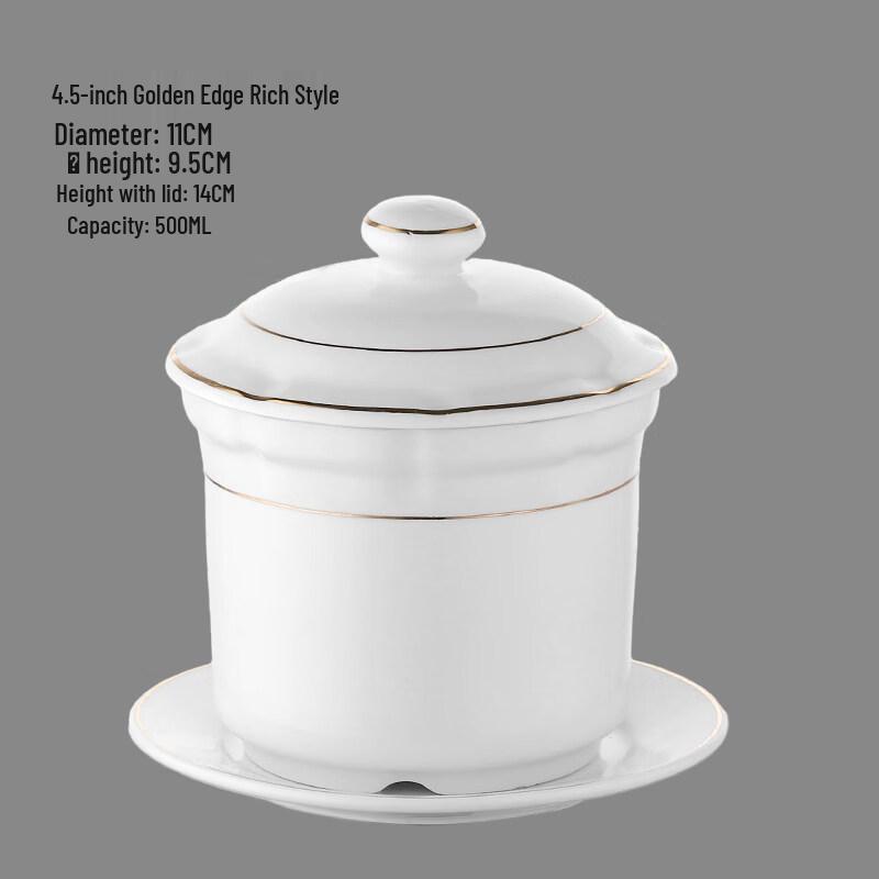Ru Han Ceramic Double Boiler Stew Pot Set