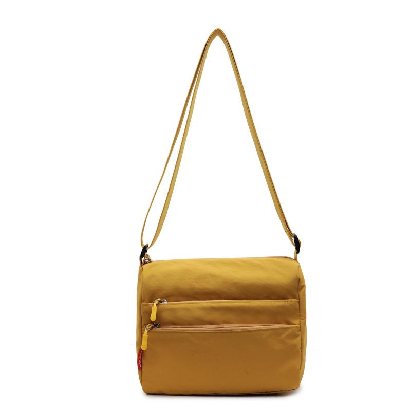 2025 New Casual Messenger Cloth Bag Women's Large-capacity Simple Commuter Shoulder Bag Student Class Literary Tote Bag