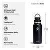 Stainless Steel Bottle Wide Mouth Flex Chug Cap Wide Mouth Flex Chug Cap 32oz 946ml Aloe Insulated Water Bottle Japanese (Authentic Product)