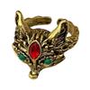 Adjustable Boho Fox Rings Finger Accessory for Women and Girls Vintage Style with Unique Design Inspired by Mythology