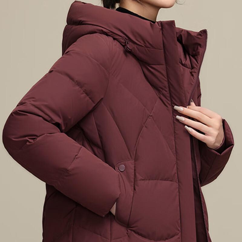 XueZhongFei Women's Short Hooded Down Jacket