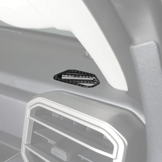 For Toyota Tundra -2025 Carbon Dash Side Air Conditioner Vent Outlet Trim 2P