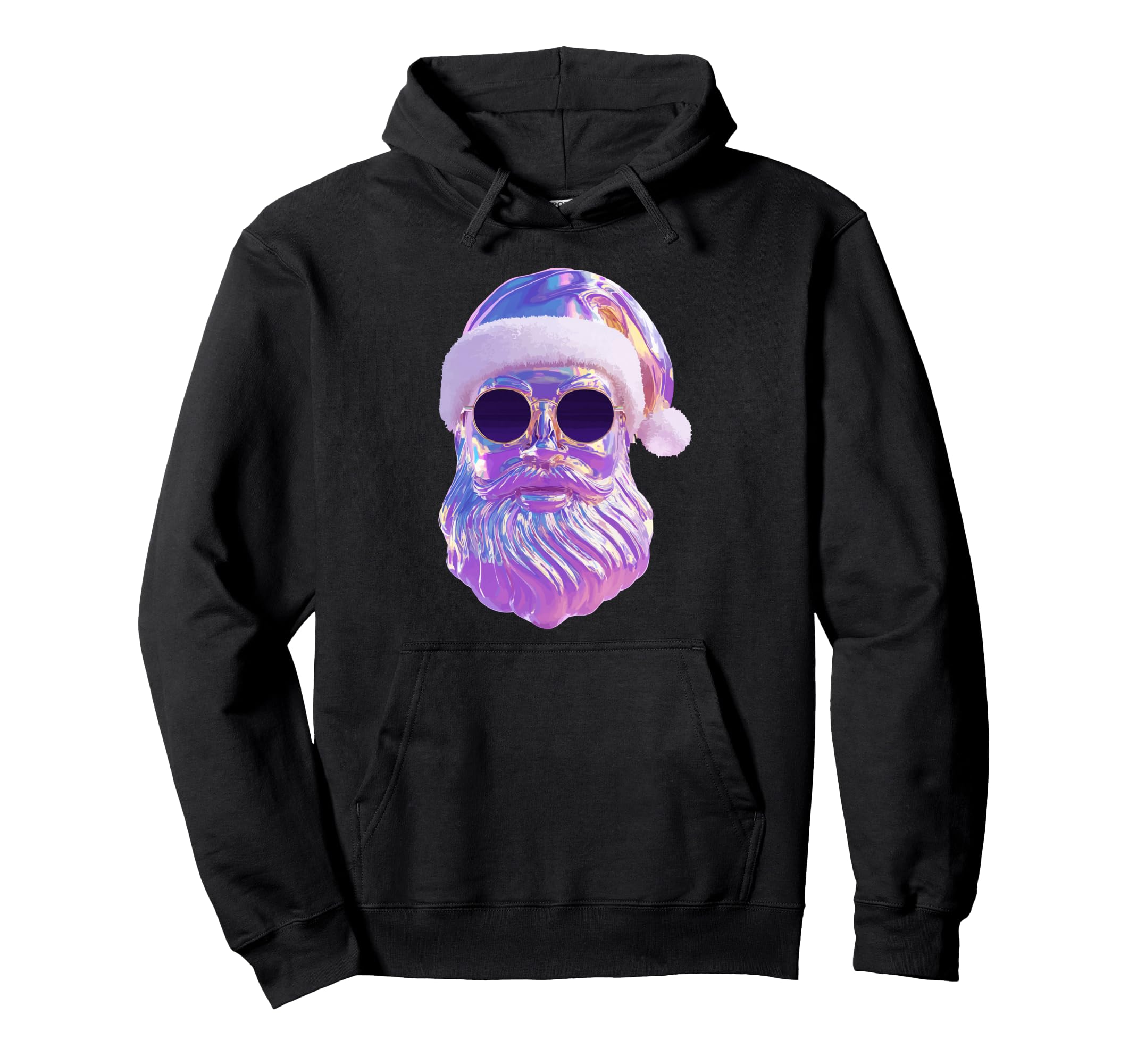 

Colorful Santa Claus Sunglasses Christmas Dreamy Pastel Hoodie
