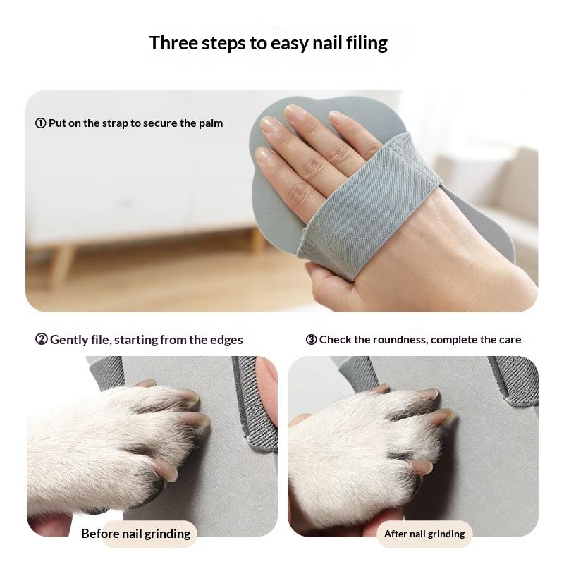 Pet Nail File Portable Pet Dog Nail File For Home Travel Use Cat And Dog Safe Grooming Nail Polish Sanding Board Grooming Tool