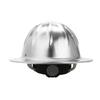 Aluminum Alloy Safety Helmet High Hardness Railway Metallurgy Mine Work Cap Lightweight Full Brim Construction Safety Helmet